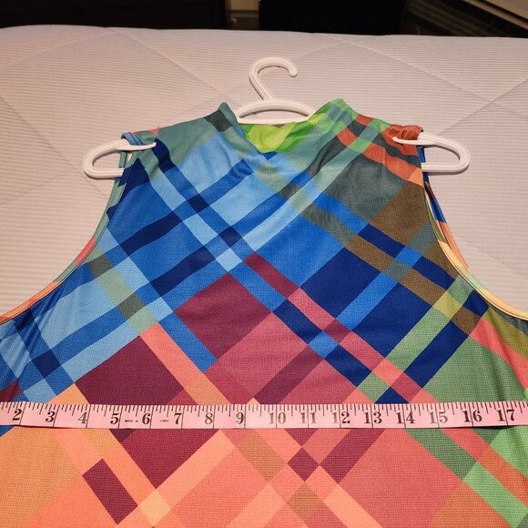 Beautiful Colorful Geometric Print Dress - Picture 3 of 6